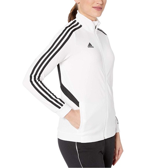 Adidas Women's AFS Tiro Training Jacket White - Picture 3 of 7